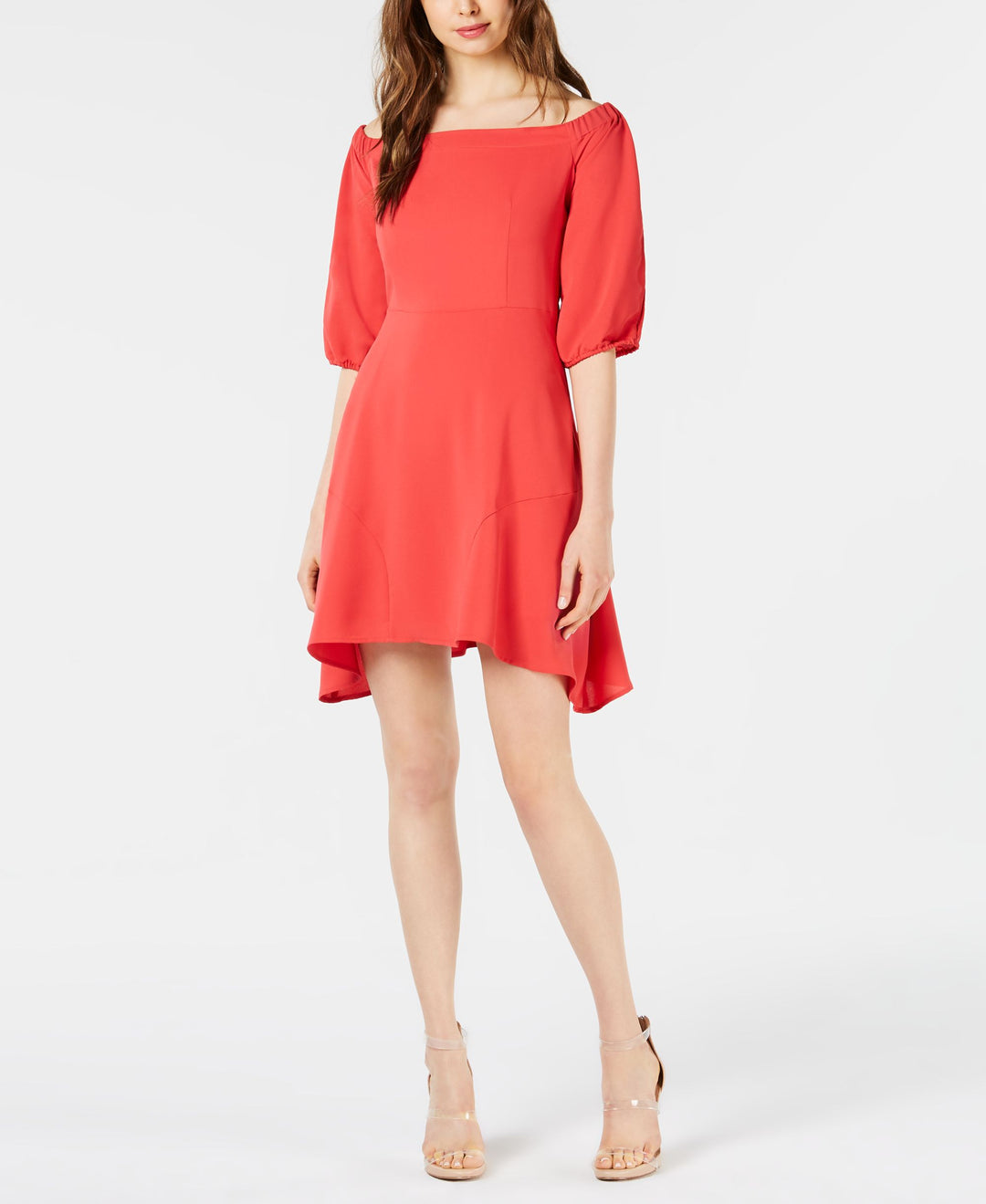 Bar III Womens Fit & Flare A-line Dress, Blue, 8 Bar III Womens Fit & Flare A-line Dress, Blue, 8