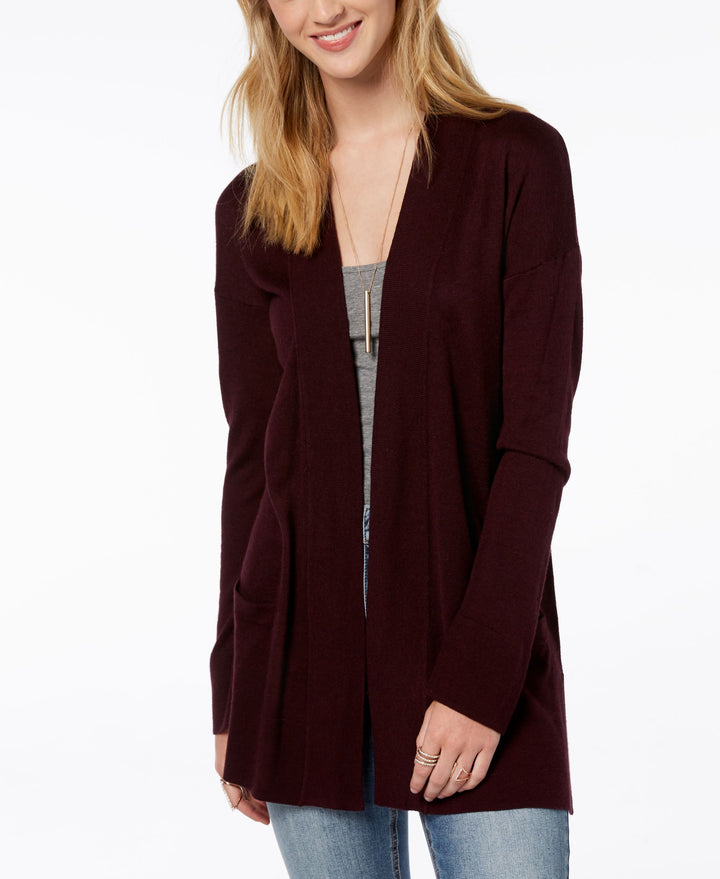 Hippie Rose Juniors Open Front Cardigan