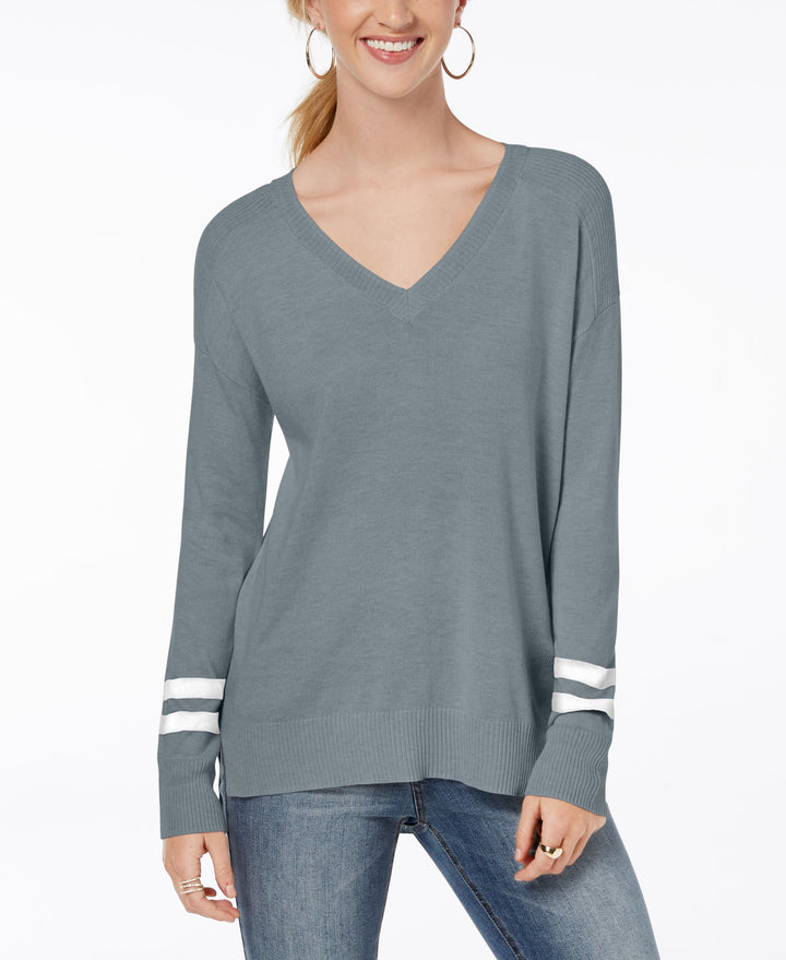 Hippie Rose Juniors High Low Sweater