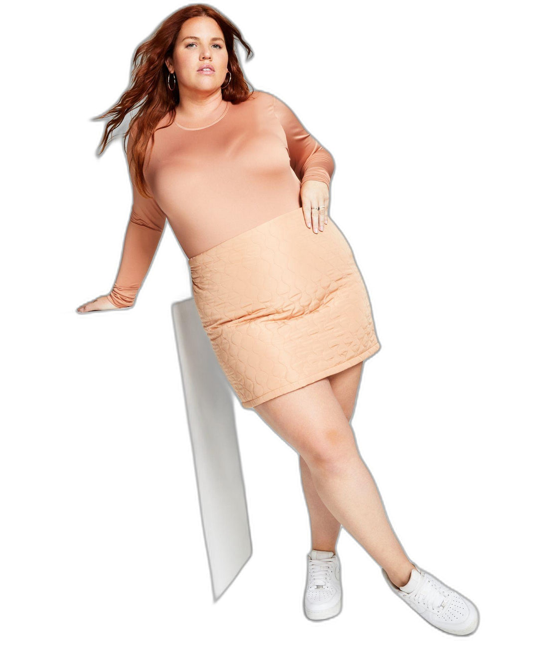 Plus Size Crewneck Bodysuit