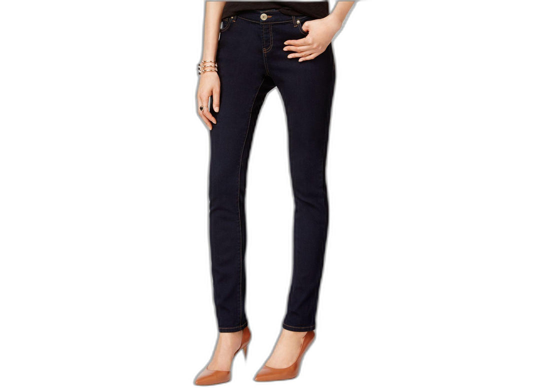 Petite Mid Rise Skinny Jeans