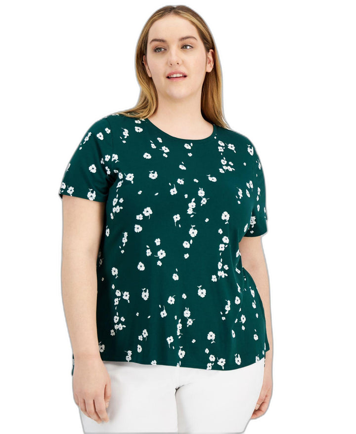 Alfani Plus Size Printed T-Shirt