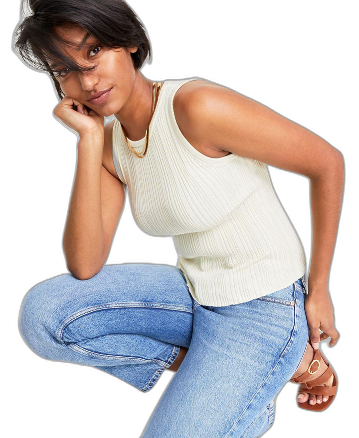 Women's Ribbed Knit Tank Top