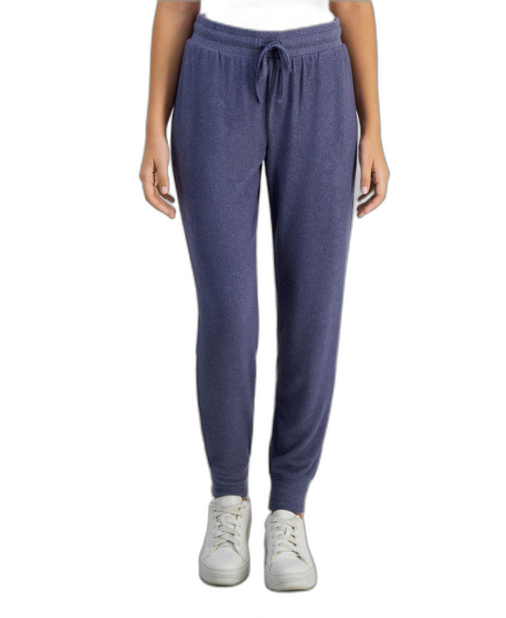 Juniors' Cozy High-Rise Drawstring-Waist Jogger Pants