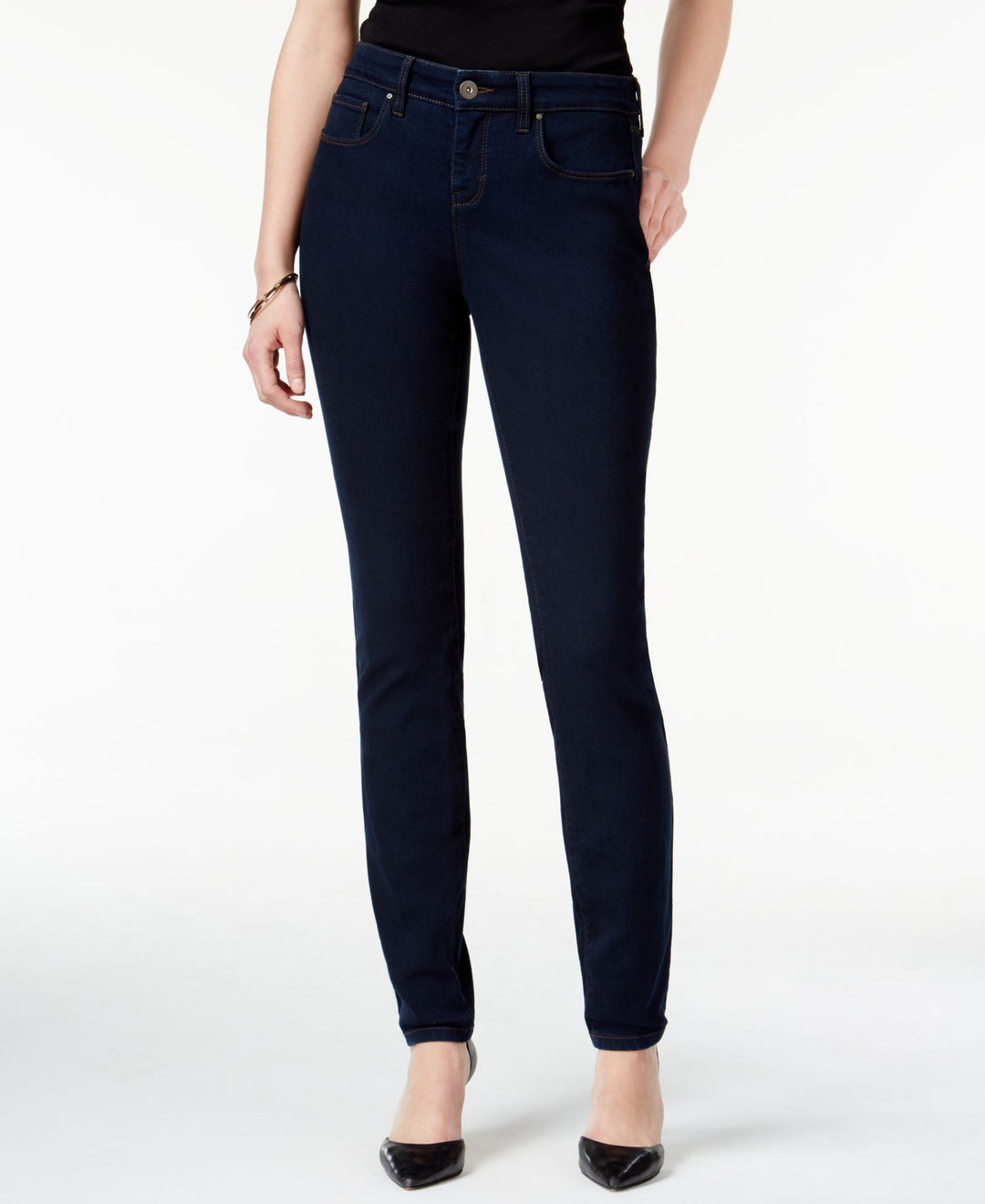 Petite Curvy-Fit Skinny Jeans