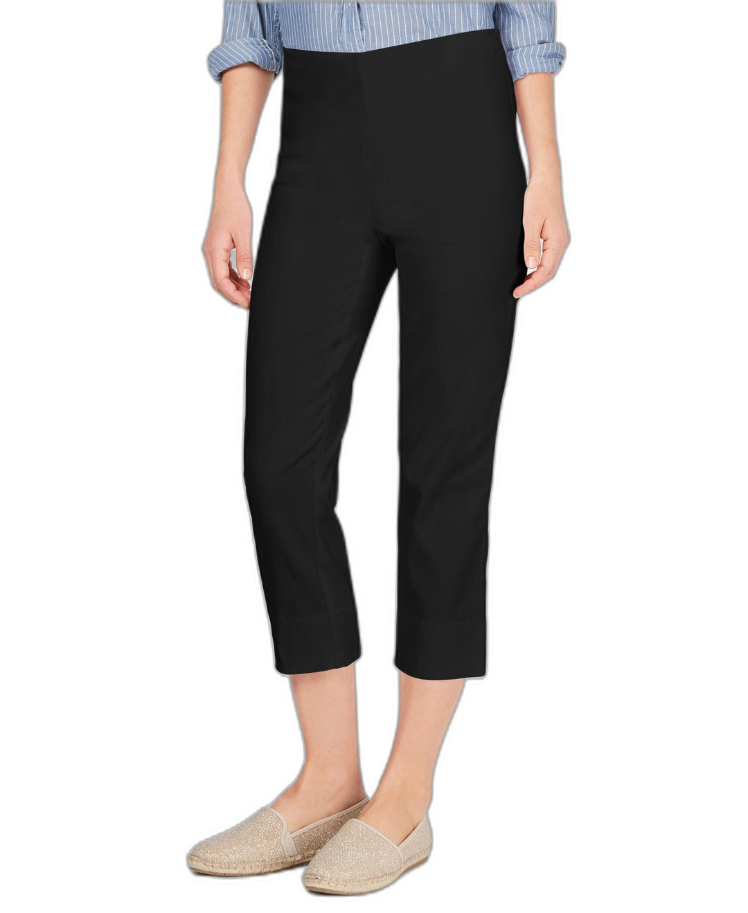 Petite Pull-On Capri Pants
