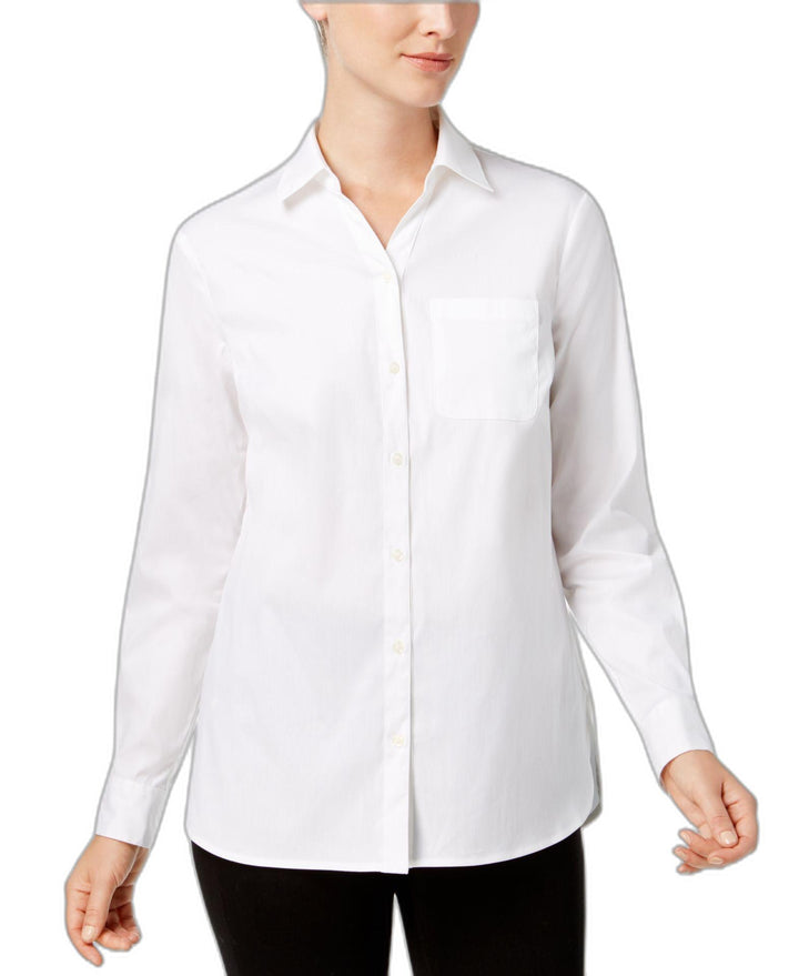 Charter Club Button Front Shirt