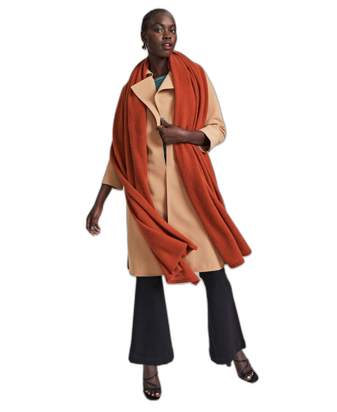 100% Cashmere Oversized Scarf