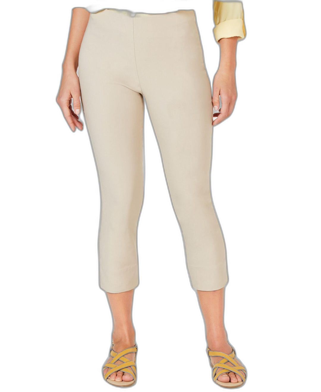 Petite Pull-On Capri Pants