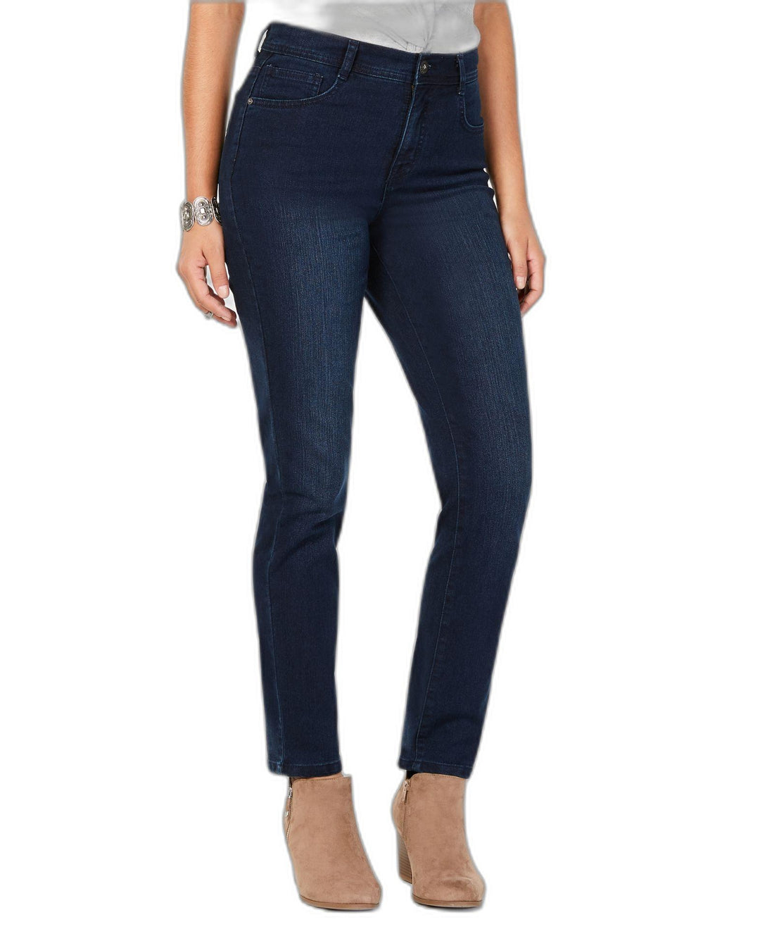Women's Slim-Leg Jeans in Regular and Short Lengths