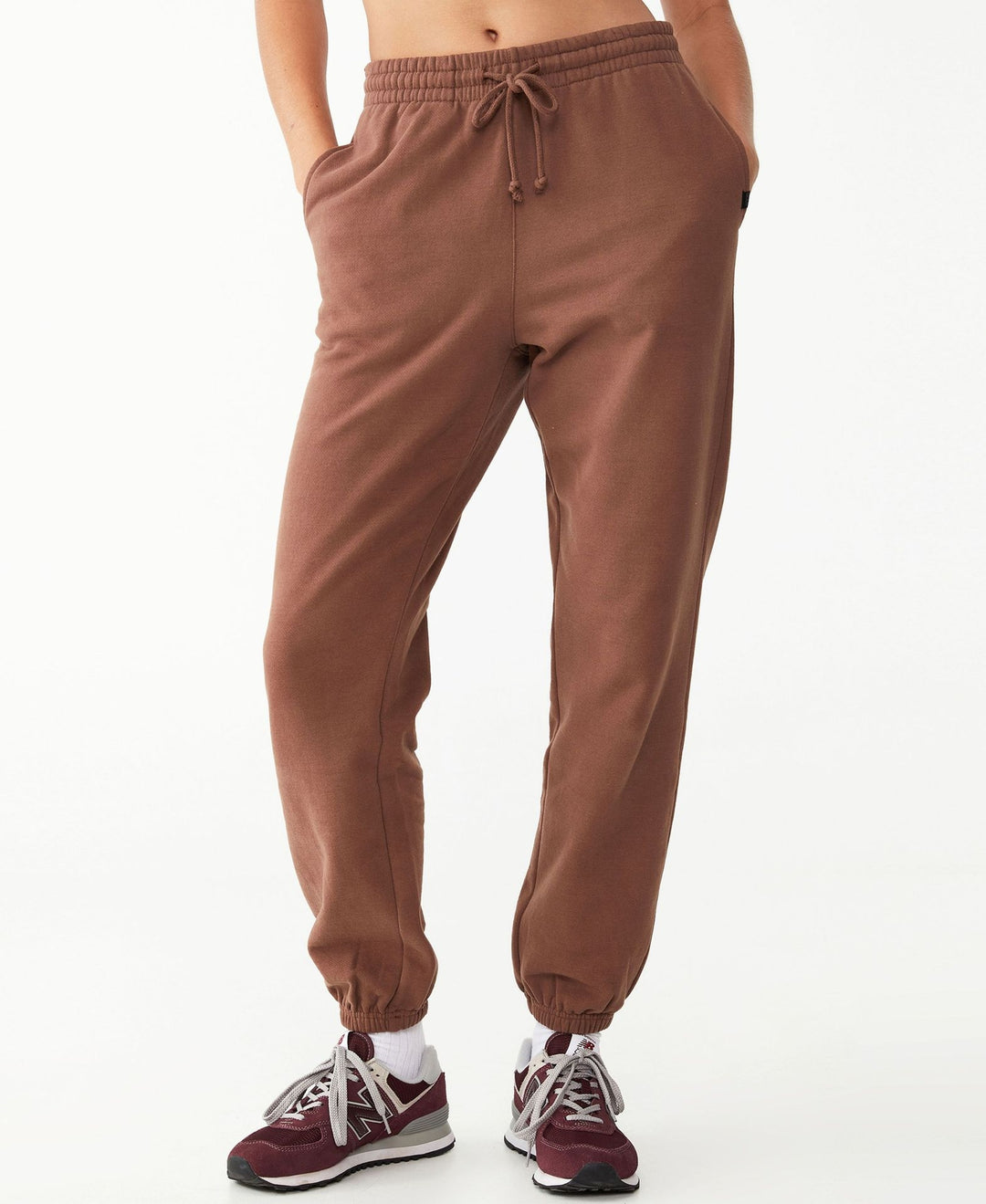 Cotton On Body Womens Plush Gym Track Sweatpant Jogger