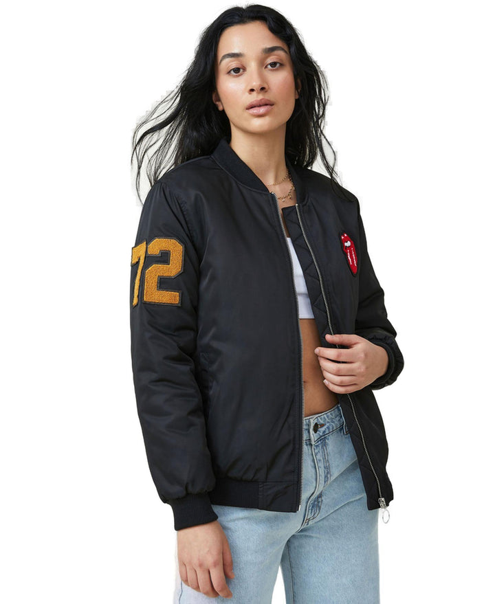 Women's Rolling Stones Bomber Jacket