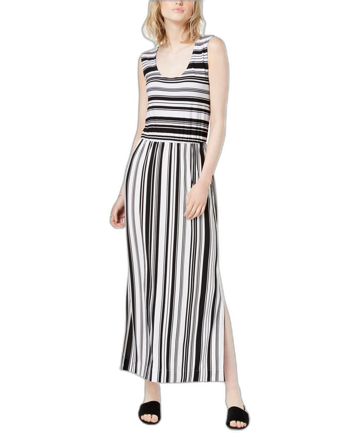 Bar III Striped Maxi Dress