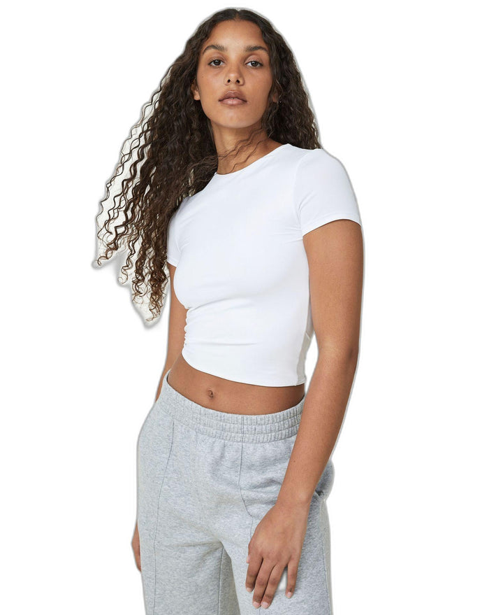 Women's Sculpted Crew Neck T-shirt