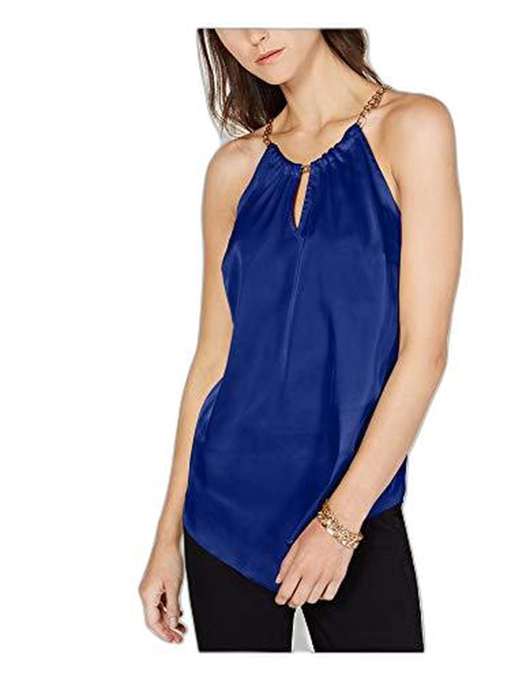 INC Charm-Chain Halter Top