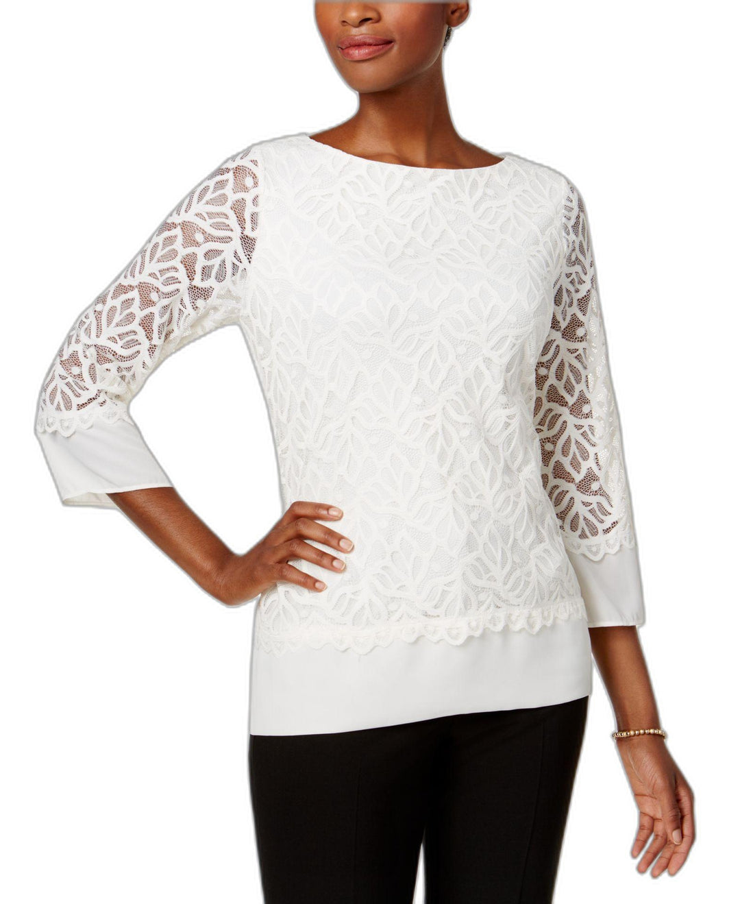 Charter Club Lace Top