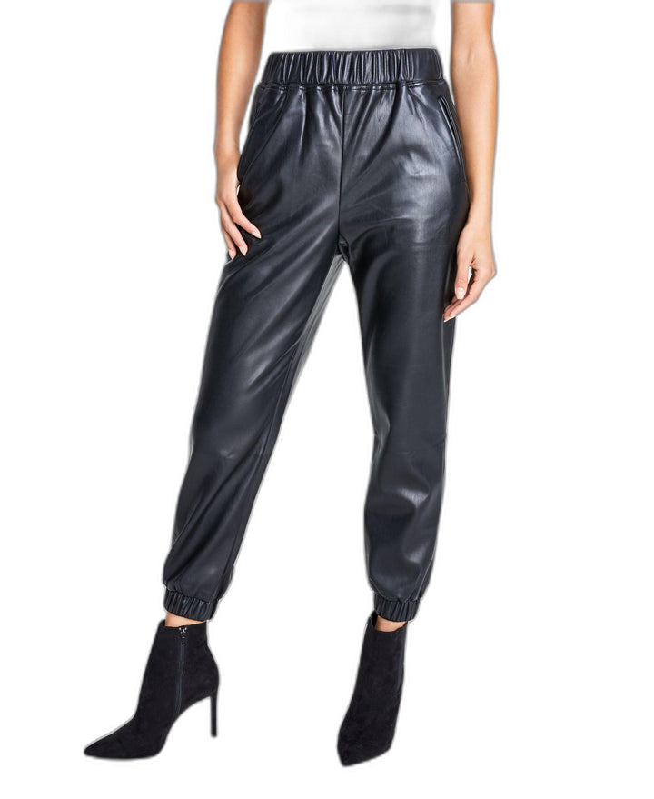 INC International Concepts Faux Leather Joggers