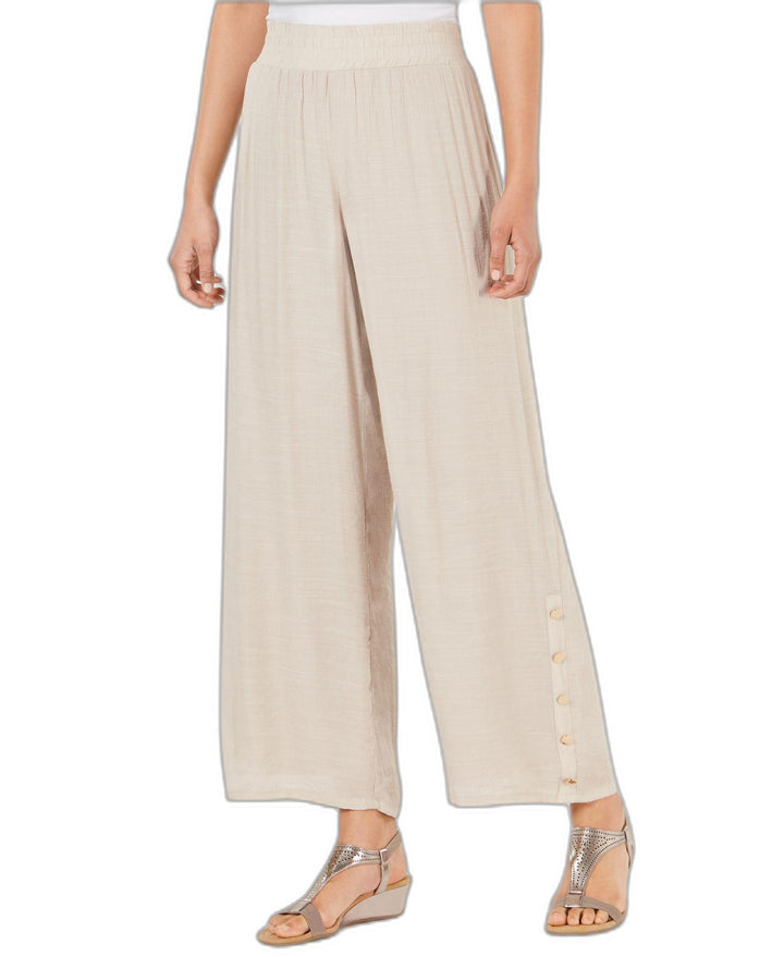 JM Collection Side Seam Button Pants