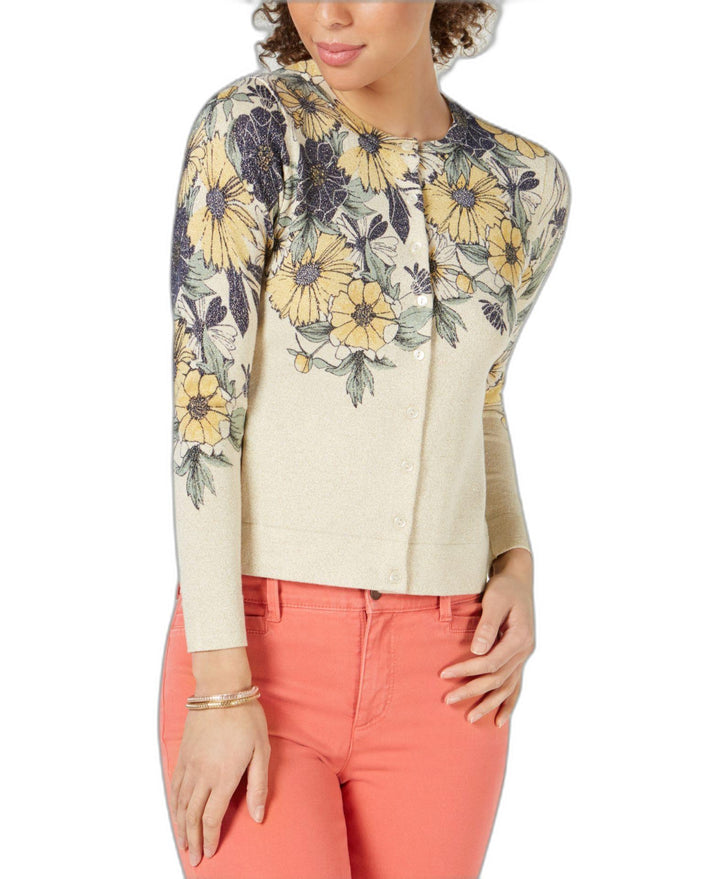 Petite Floral Cardigan