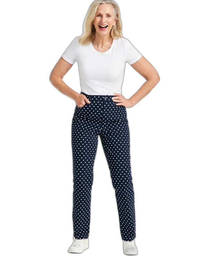 Women's Straight-Leg High Rise Jeans