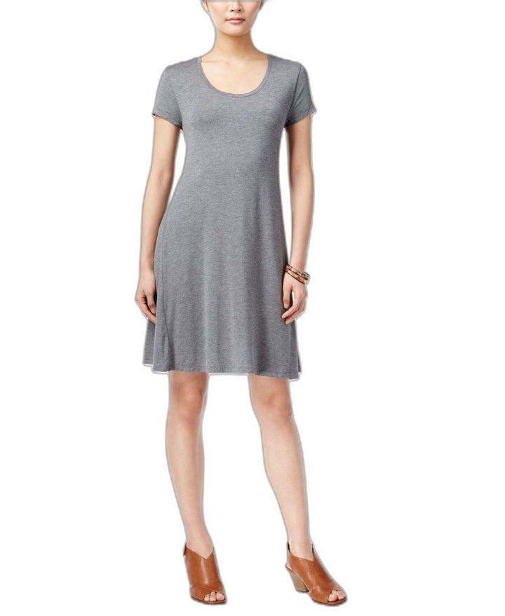 Women's Short-Sleeve A-Line Dress