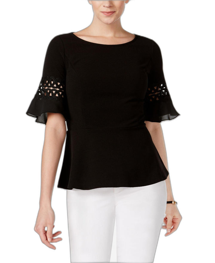 Charter Club Lace Trim Top