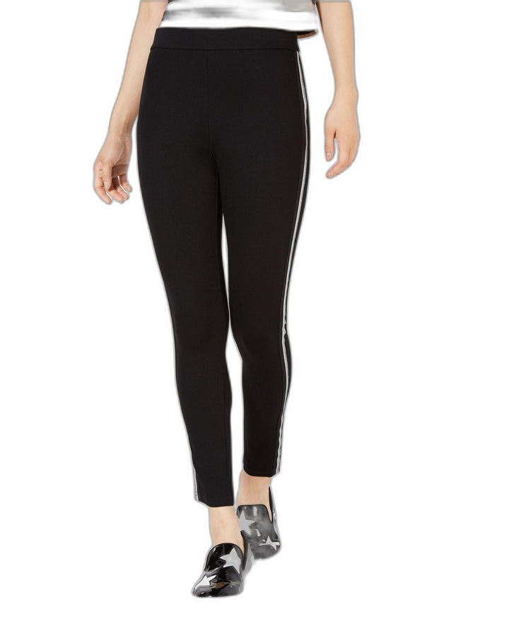 Almost Famous Juniors Shine Striped Leggings