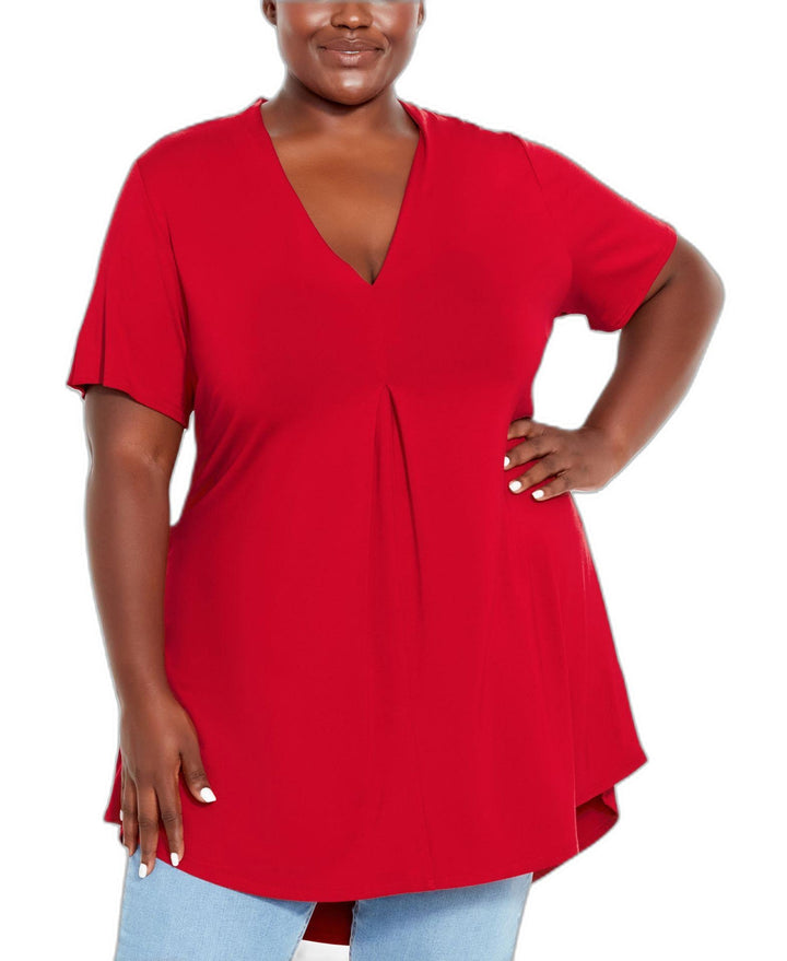 Plus Size Kaylie High Low Top