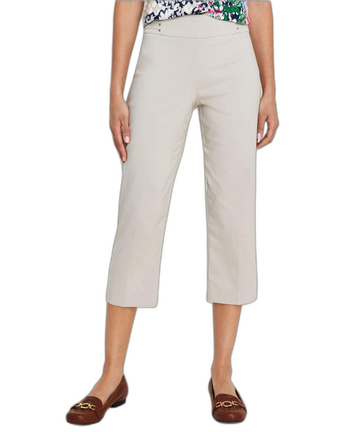 JM Collection Embellished Pull On Capri Pants