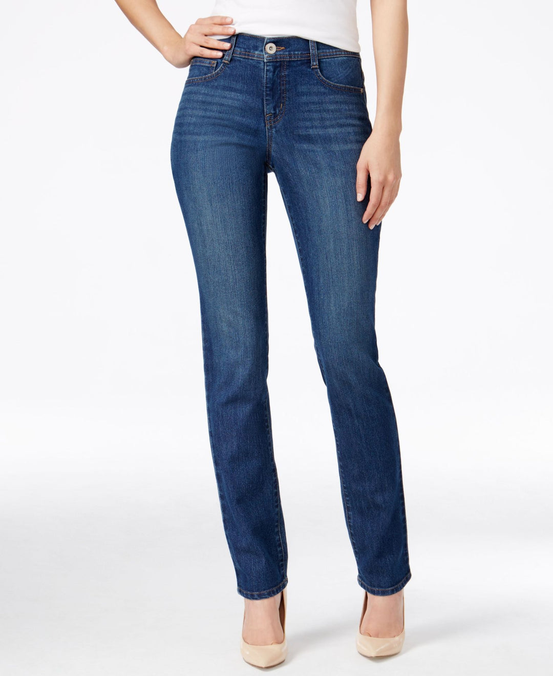 Women's Slim-Leg Jeans in Regular and Short Lengths