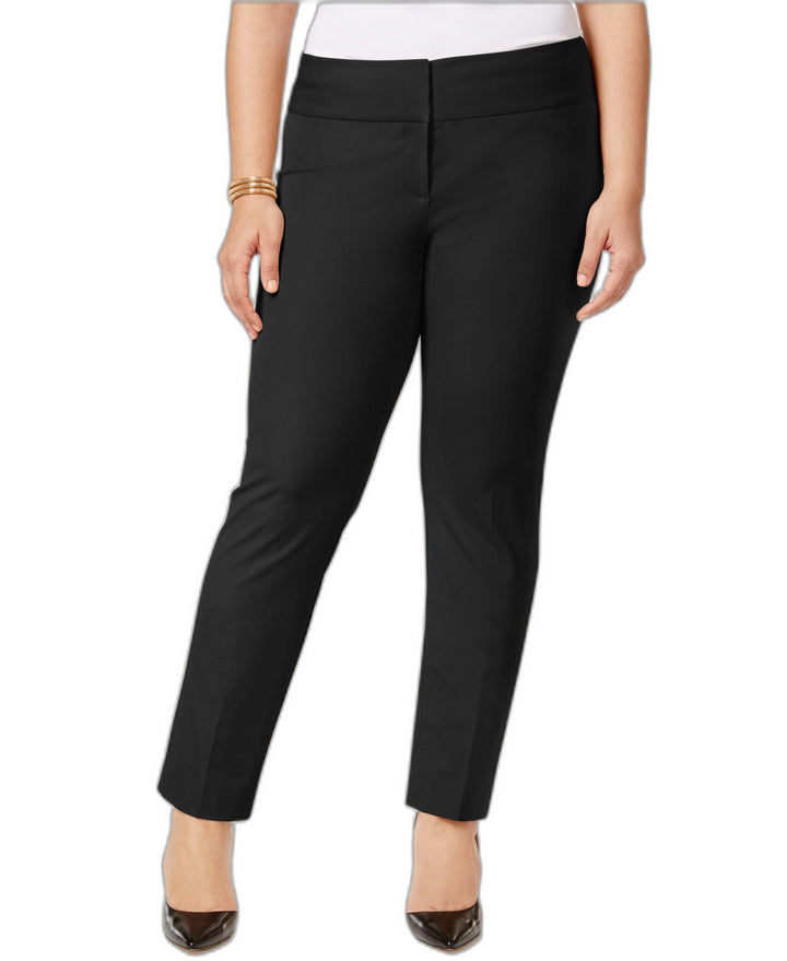 Plus & Petite Plus Size Slim Tummy-Control Pants