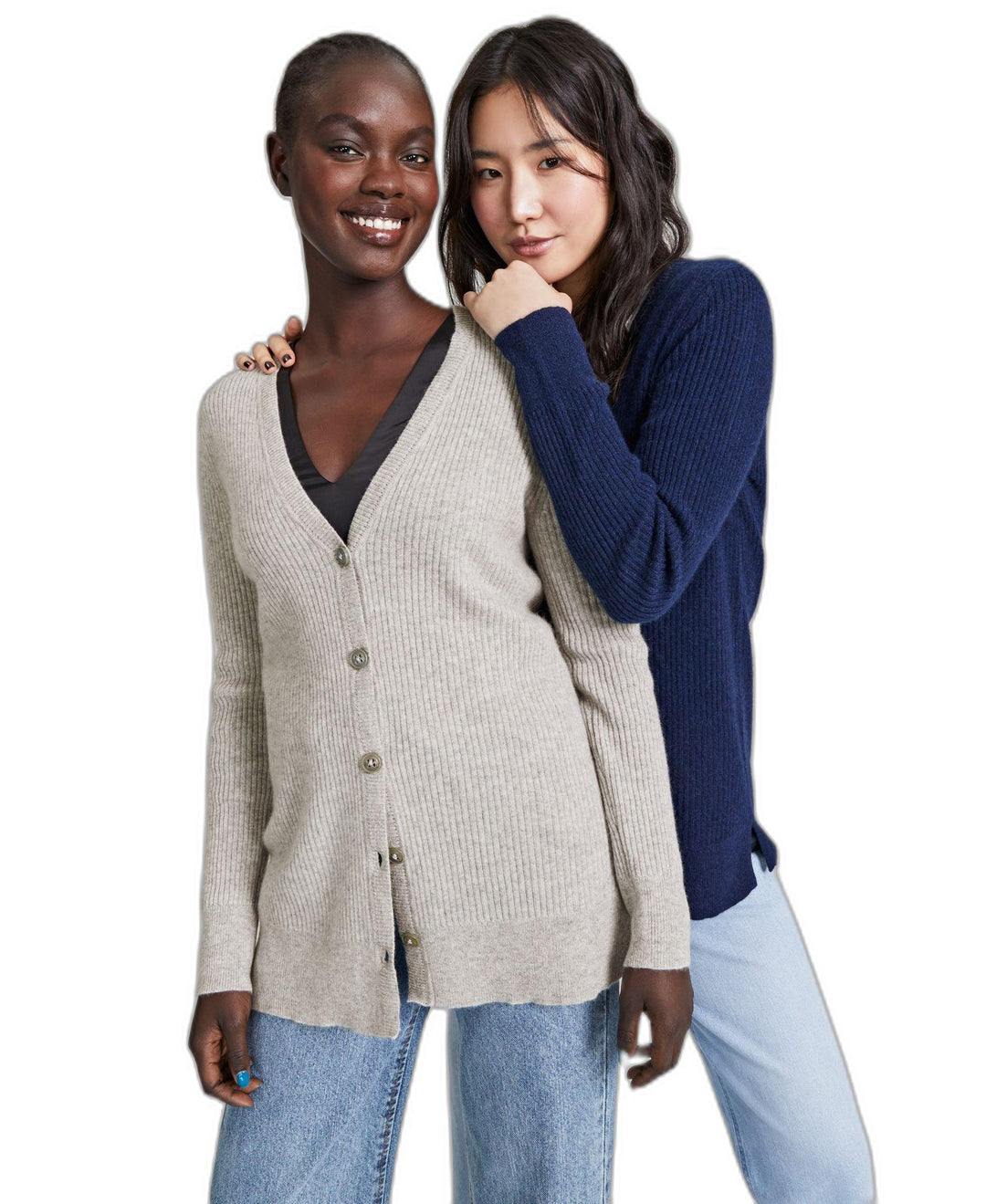 Charter Club Womens 100 Cashmere Ribbed Cardigan
