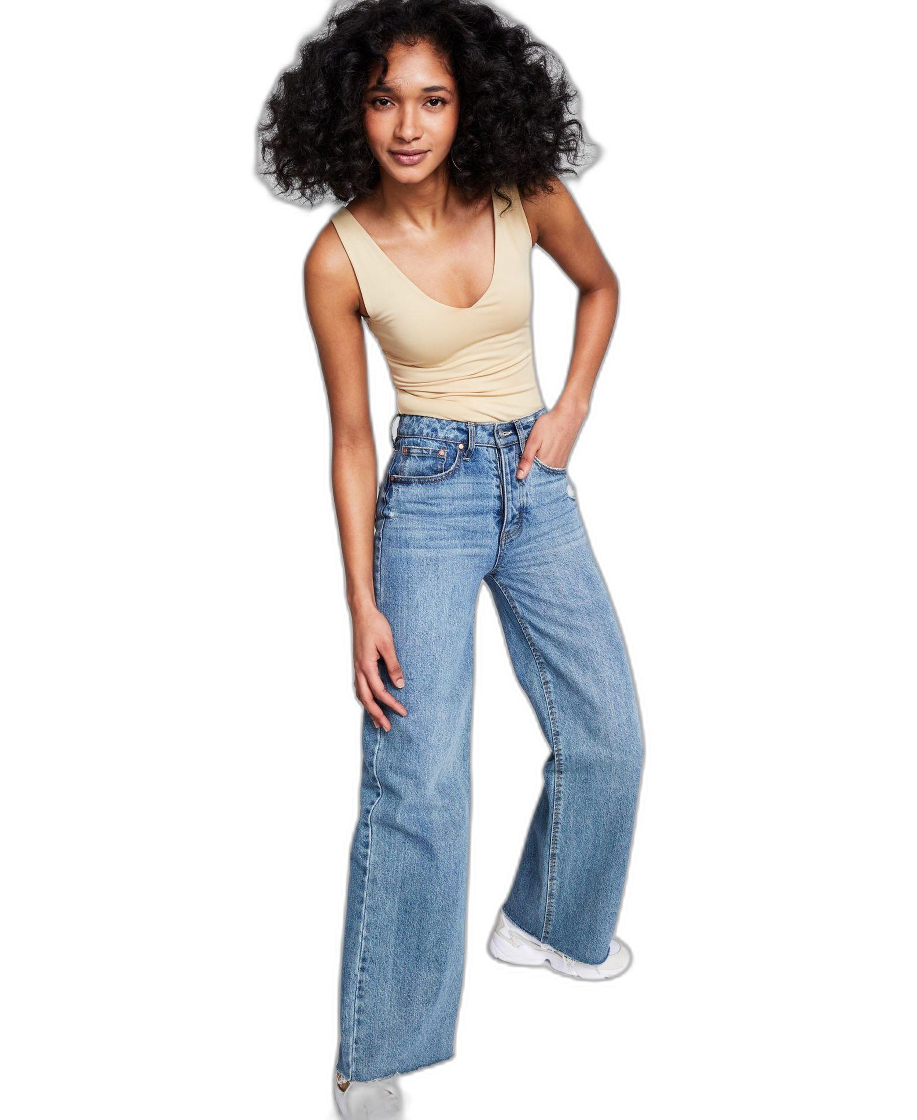 Women's Double-Layer V-Neck Bodysuit Almond M