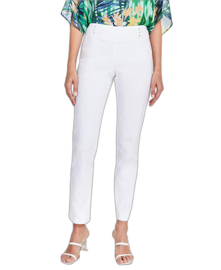 Women's Studded Pull-On Tummy Control Pants, Regular and Short Lengths