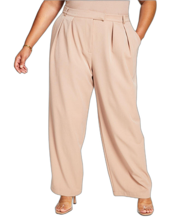 Now This Trendy Plus Size Puff Sleeve Velvet Top