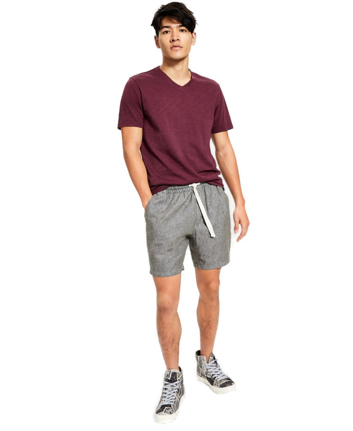 Men's Charlie Linen Pull-On Shorts