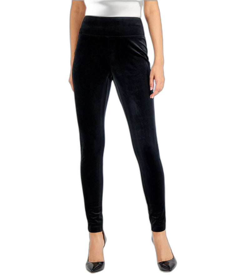 Petite Velvet Skinny Pants