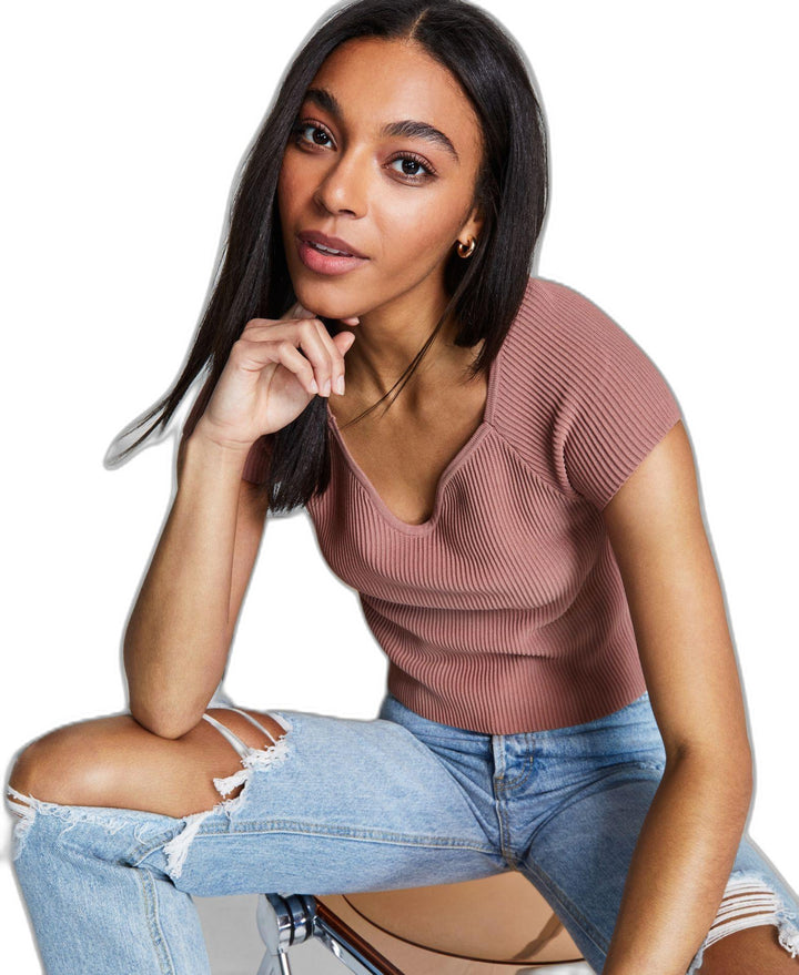 Women's Ottoman Sweetheart Top