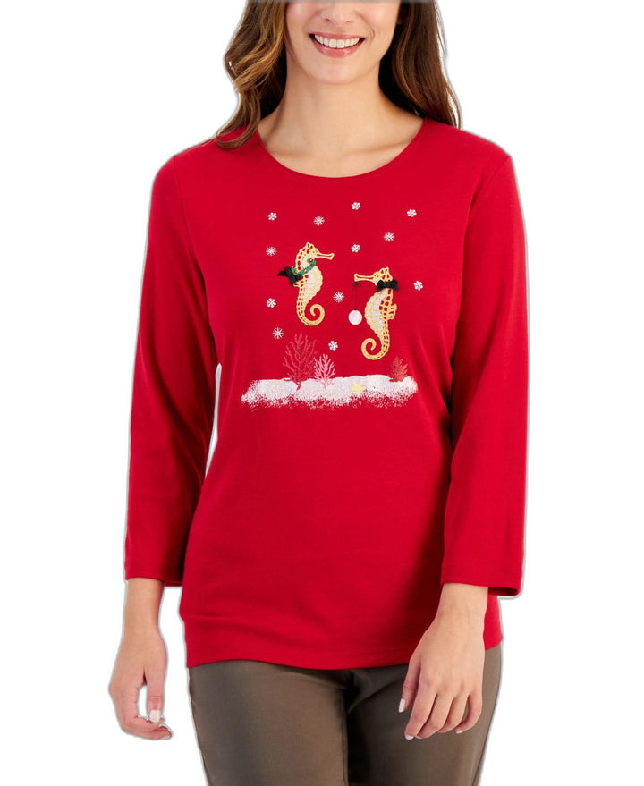 Women's Holiday Beach Top