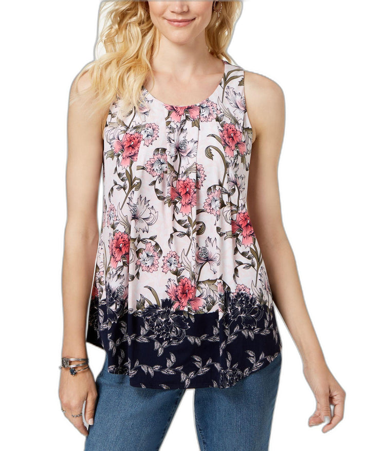 Charter Club Floral Print Top