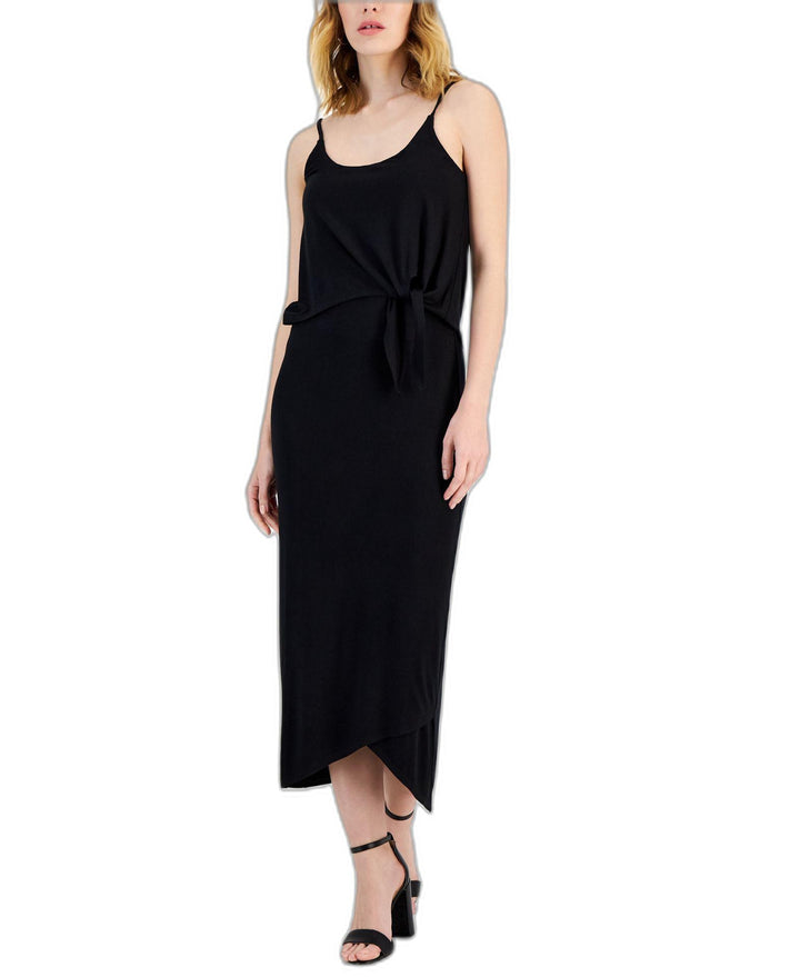 Women's Tie-Waist Midi Dress
