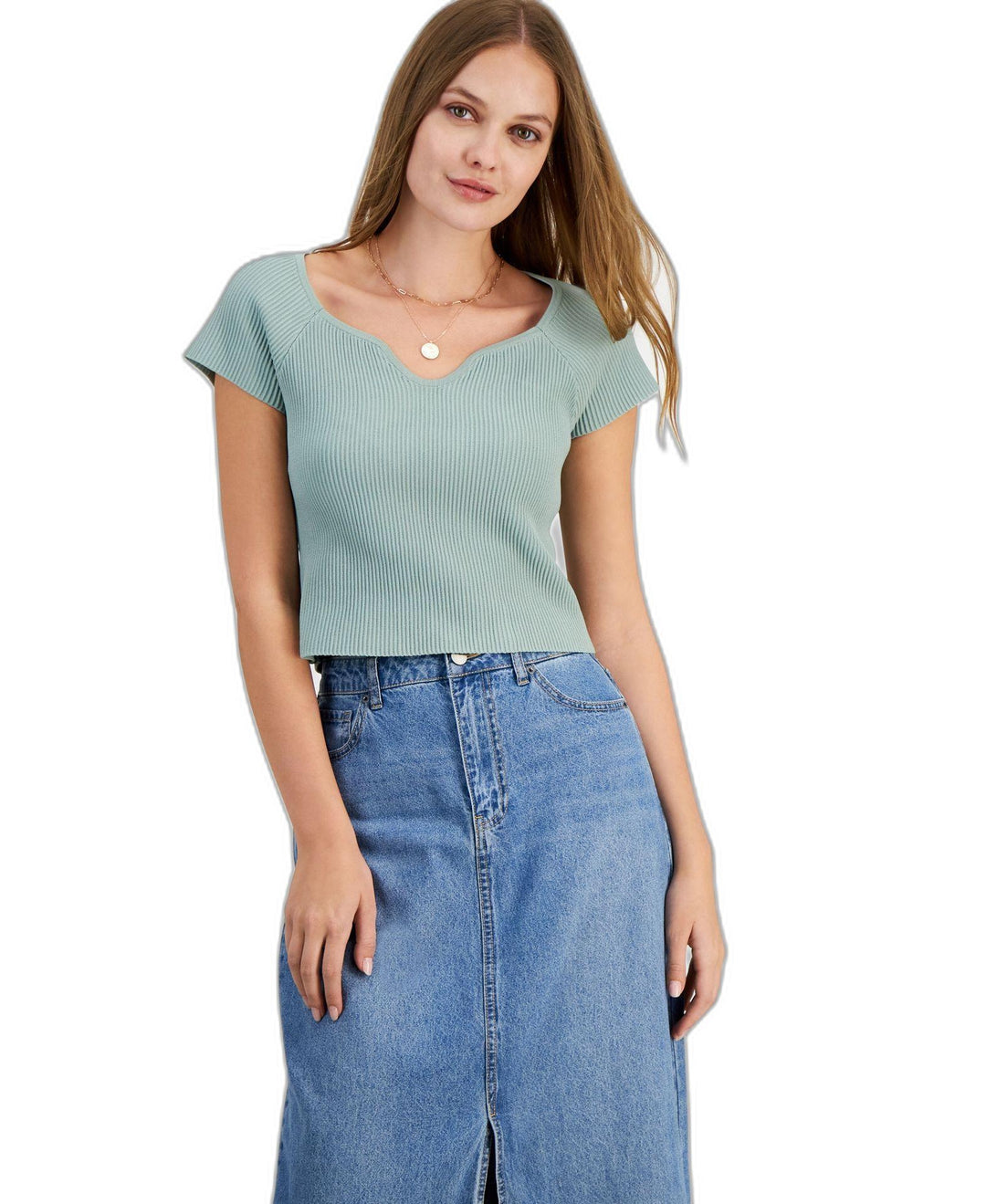 Women's Ottoman Sweetheart Top