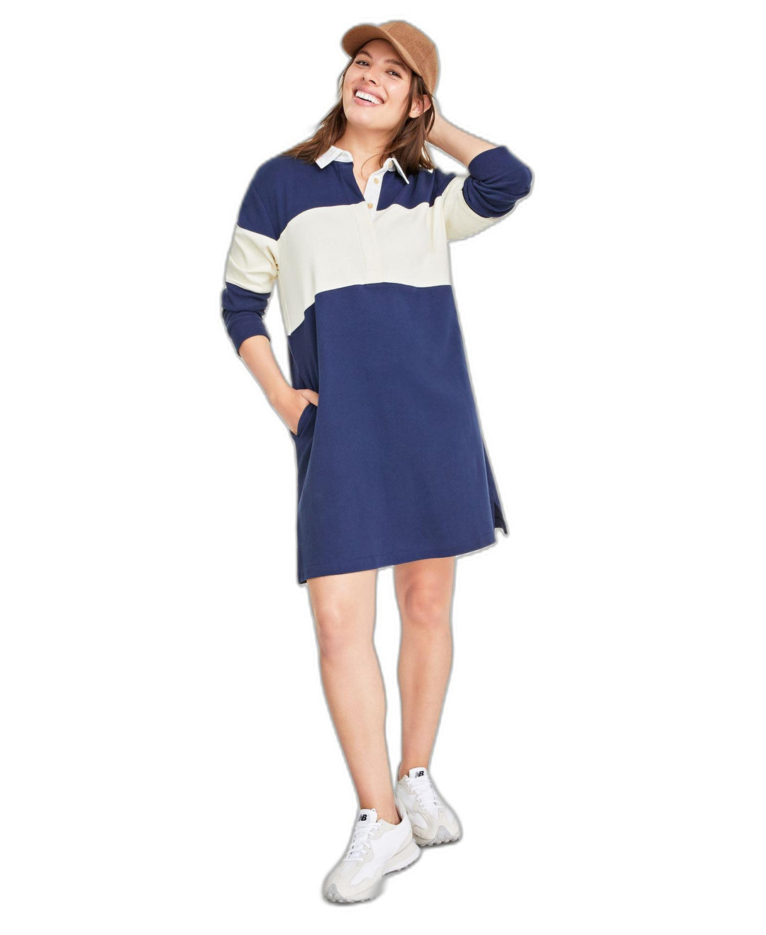 Women's Colorblocked Rugby Dress