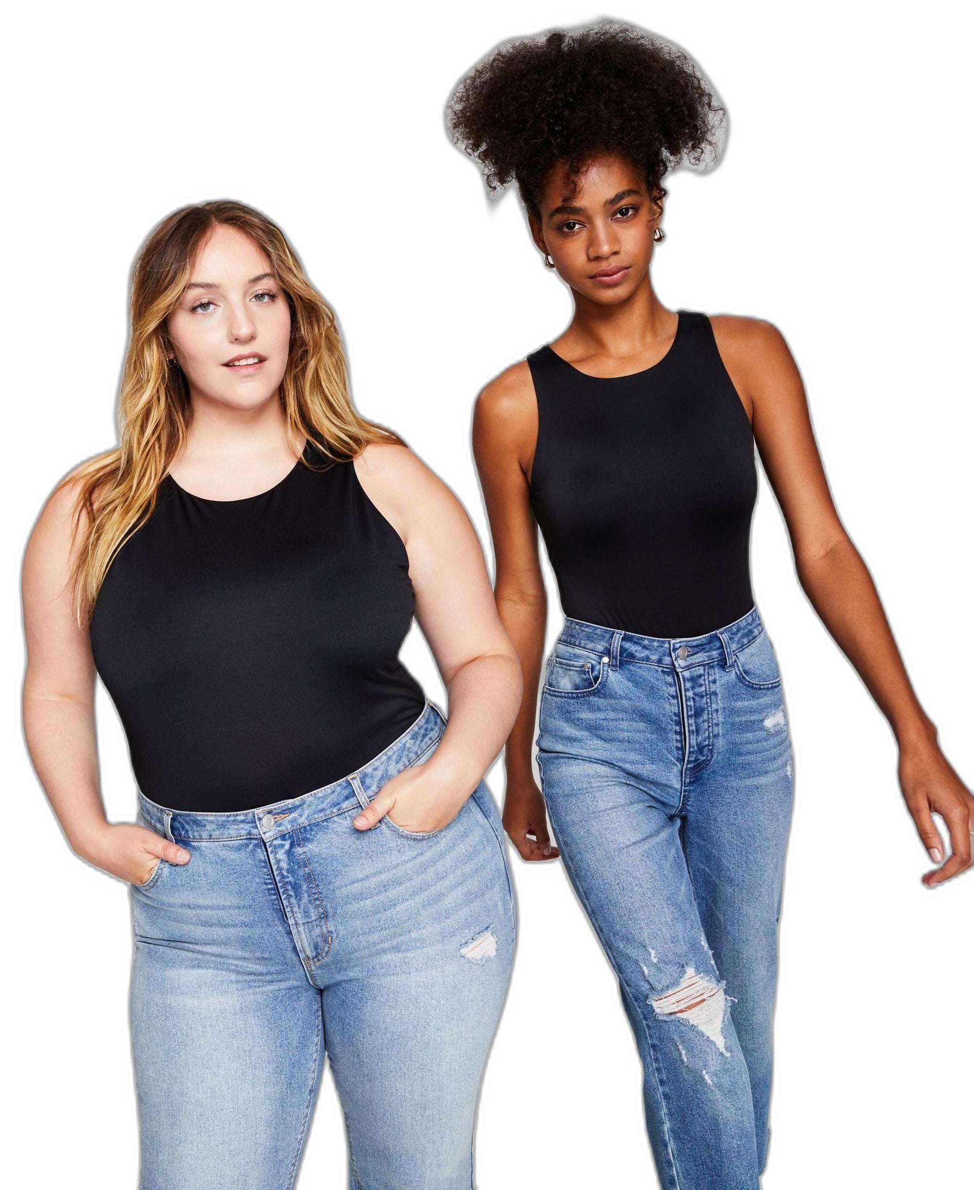 Now This Womens High Neck Bodysuit