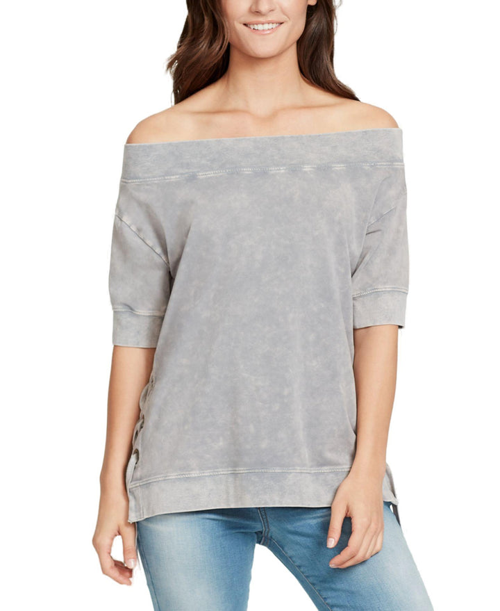 Everett Off-The-Shoulder Sweatshirt