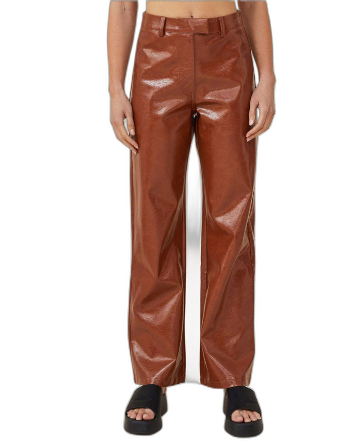 Women's Arlow Straight Faux Leather Pants