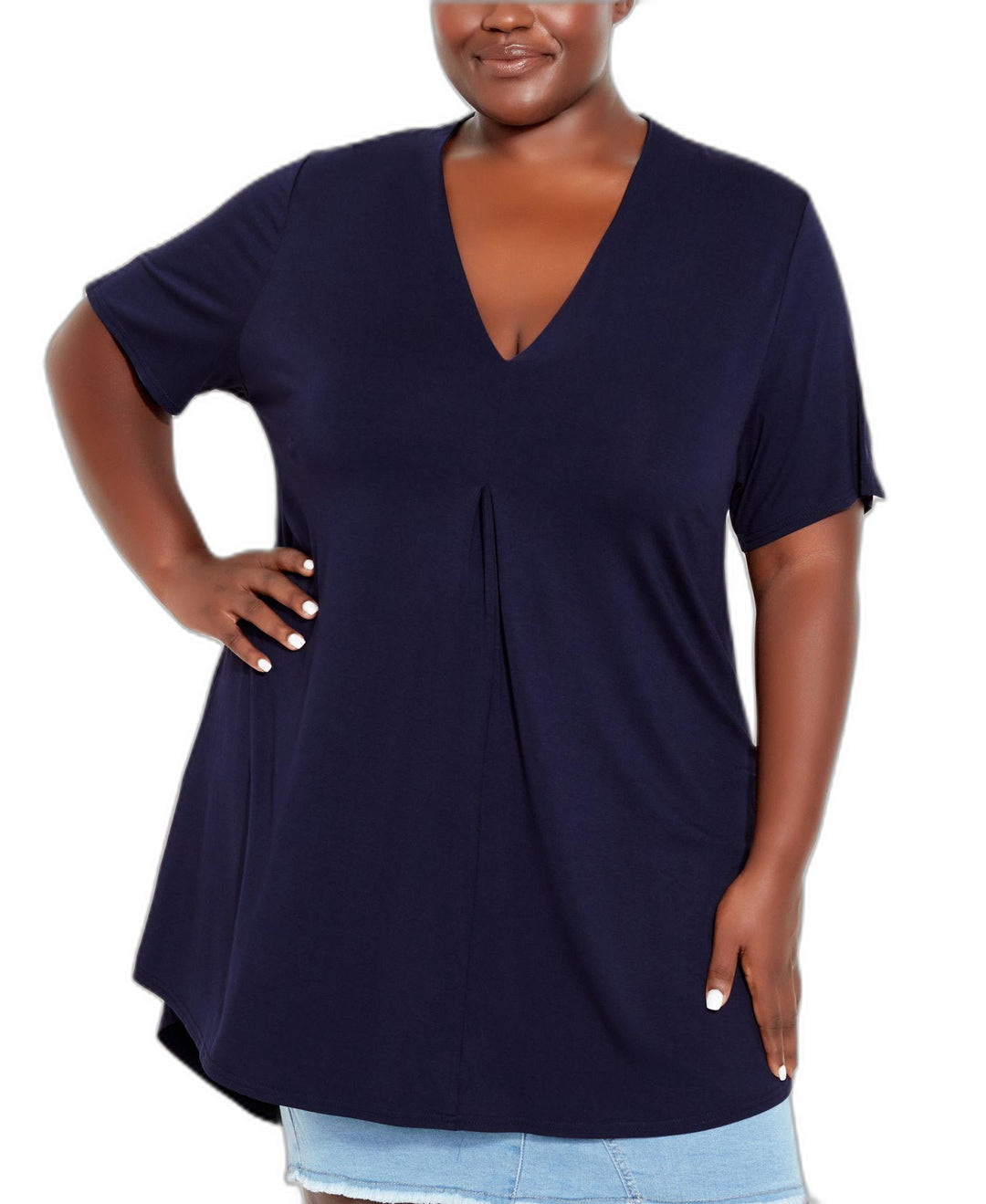 Plus Size Kaylie High Low Top
