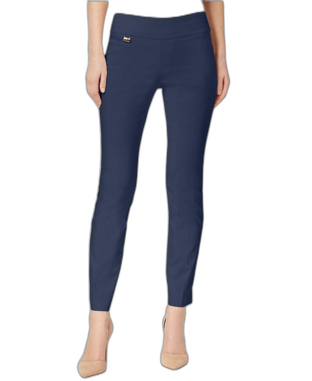 Petite Tummy-Control Pull-On Skinny Pants, Petite & Petite Short