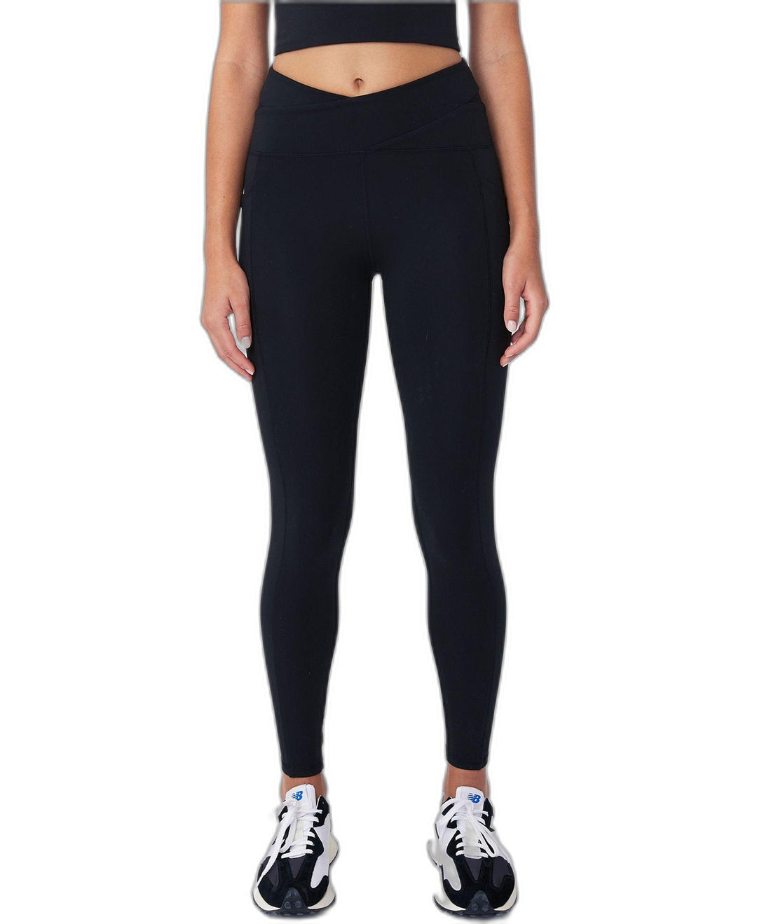 Cotton On Body Womens Ultra Soft Cross Over Full Length Tight Pants