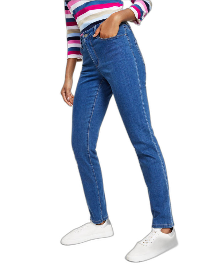 Petite Lexington Straight-Leg Jeans